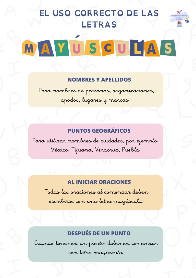Vista previa de Mayúsculas