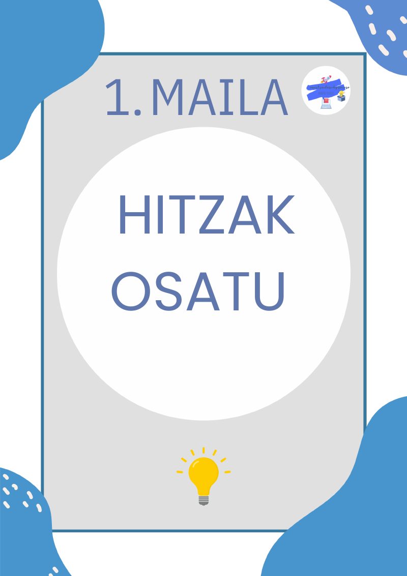 Vista previa de Hitzak Osatu. Traducido
