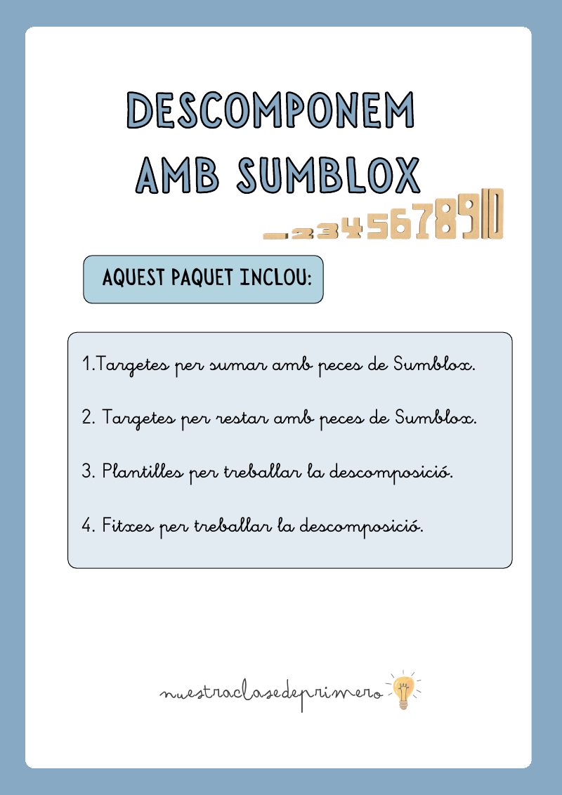 Vista previa de Sumblox Catalan