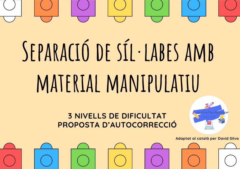 Vista previa de Separacio Sil·labes Minuscula Catala